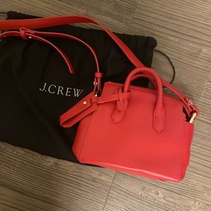 Jcrew satchel crossbody handbag